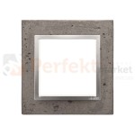 Simon 54 nature ramka pojedyncza beton betonowa mokra_robota szara DRN1/96 perfektmarket