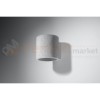 lampa_ścienna kinkiet szara betonowa beton gu10 nowoczesna minimalizm design lampa okrągła plafon LED orbis biały perfektmarket SL.0486