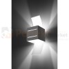 lampa_ścienna kinkiet biała g9 nowoczesna minimalizm design lampa kwadratowa plafon LED loreto biały perfektmarket SL.0203