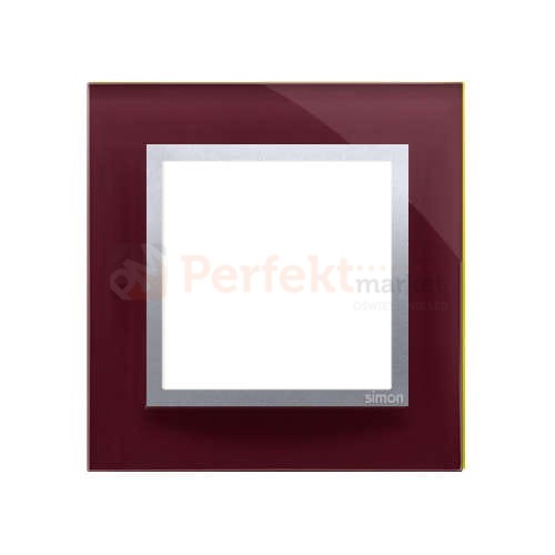 DR1/11 Simon 54 nature ramka pojedyncza szkło kusząca śliwka fioletowy purpura DRN1/89 perfektmarket