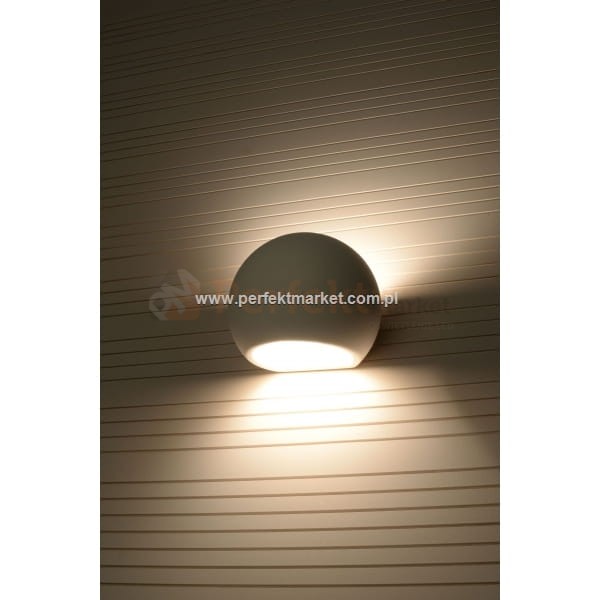 Kinkiet ścienny ceramiczny do malowania kula Globe okrągły nowoczesny oswietlenie led perfektmarket
