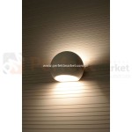Kinkiet ścienny ceramiczny do malowania kula Globe okrągły nowoczesny oswietlenie led perfektmarket
