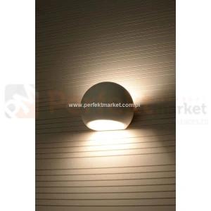 Kinkiet ścienny ceramiczny do malowania kula Globe