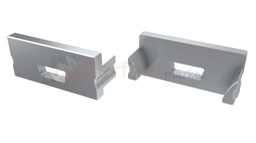 zaślepka do profili aluminiowych terra z_otworem perfektmarket led oświetlenie_led listwy_led szara