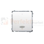 Łącznik dwubiegunowy z podświetleniem oświetlenie_led LED biały Simon Basic BMW2L.01/11 perfektmarket hurtownia_olsztyn