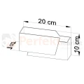 lampa_ścienna kinkiet biała nowoczesna minimalizm perfektmarket design lampa sufitowa kwadratowa plafon LED linea biały perfektmarket SL.0394 sklep_olsztyn.jpga
