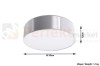 nowoczesna minimalizm perfektmarket design lampa sufitowa plafon LED arena 35 szary wymiary.jpg
