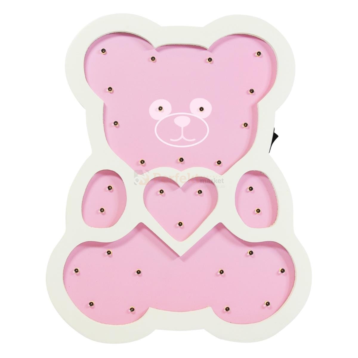 lampka dziecięca drewniana led mis rozowy na baterie aa polux 310668 perfektmarket ol.jpg