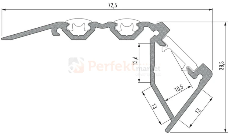 Profil aluminiowy LED schodowy oświetlenie_schodowe wymiary rozmiar oświetlenie_LED scala perfektmarket.jpg