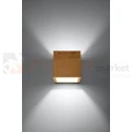 lampa_ścienna kinkiet drewniana drewno gu10 nowoczesna minimalizm design lampa kwadratowa plafon LED quad perfektmarket SL.0491