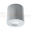 lampa_sufitowa szara betonowa beton nowoczesna minimalizm design lampa sufitowa okrągła spot plafon LED orbis biały perfektmarket SL.0488