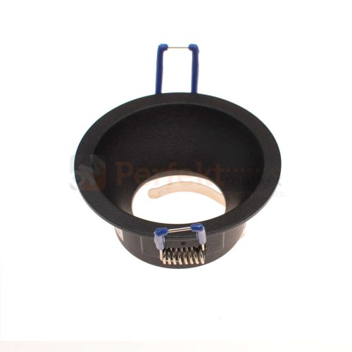 oprawa_halogenowa oprawa_stała okrągła czarna czarny podtynkowa wpuszczana oświetlenie_led oprawa_led oświetlenie żarówki_led lampy_sufitowe halogeny_led oprawy_do_łazienki lampa_led crosti pero 150109 perfektmarket