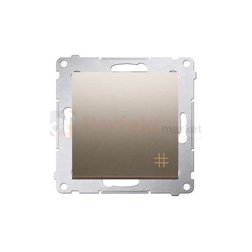 DW6.01/44 Simon 54 Łącznik krzyżowy złoty mat metalizowany bez ramki perfektmarket