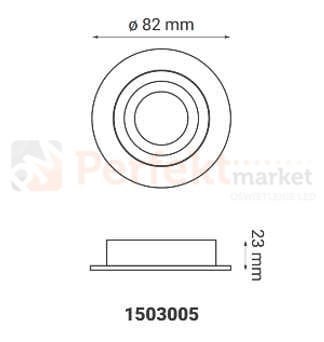 oprawa_halogenowa oprawa_ruchoma okrągła biała wpuszczana oświetlenie_led oprawa_led oświetlenie żarówki_led lampy_sufitowe halogeny_led oprawy_do_łazienki lampa_led crosti larsi 1503005 wymiary perfektmarket
