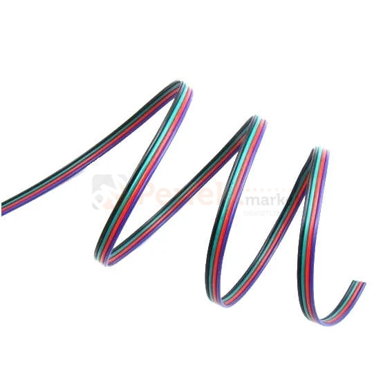 Przewód płaski do taśm LED RGB 4x0.35mm oswietlenie perfektmarket ID-0070.jpg