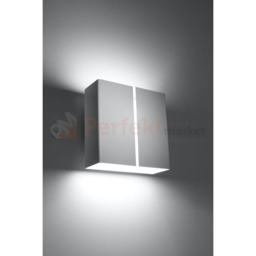 lampa_ścienna kinkiet biała nowoczesna minimalizm perfektmarket design lampa sufitowa kwadratowa plafon LED linea biały perfektmarket SL.0375 sklep_olsztyn.jpga