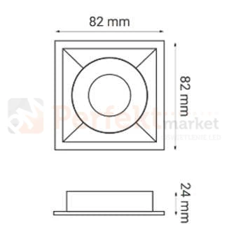 oprawa_halogenowa oprawa_ruchoma kwadratowa czarna wpuszczana oświetlenie_led oprawa_led oświetlenie żarówki_led lampy_sufitowe halogeny_led oprawy_do_łazienki lampa_led crosti teri 1501013 wymiary perfektmarket
