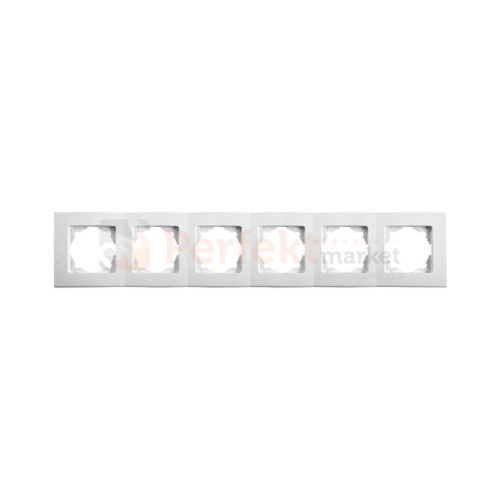ramka 6-krotna viko panasonic linnera gniazdko łącznik włącznik oświetlenie oświetlenie_led biała prosta klasyczna minimalizm minimalistyczna perfektmarket perfekt_market 90480006