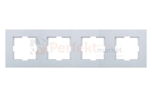 novella ramka perfektmarket srebrna srebrny 4-krotna 92182324.jpg