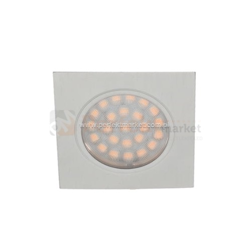 Oprawa meblowa LED kwadratowa aluminium srebrna sklep łazienki łazienka pod_szafką perfektmarket