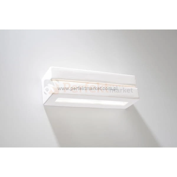 Kinkiet ceramiczny do malowania Vega Line SL.0231 lampa ścienna perfektmarket led oswielenie