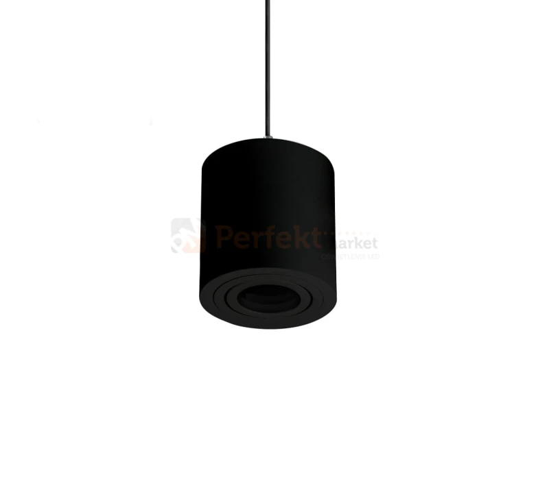 oprawa_halogenowa oprawa_ruchoma okrągła czarna lampa wisząca oświetlenie_led oprawa_led oświetlenie żarówki_led GU10 lampy_wiszące halogeny_led oprawy_do_łazienki lampa_led crosti sasari RO MR16914RP 145 wymiary perfektmarket
