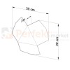lampa_ścienna kinkiet biały biała nowoczesna minimalizm perfektmarket design lampa ścienna trójkątny kinkiet LED tre biały perfektmarket SL.0424 sklep_olsztyn