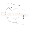 lampa_ścienna kinkiet biały biała nowoczesna minimalizm perfektmarket design lampa ścienna trójkątny kinkiet LED tre biały perfektmarket SL.0424 sklep_olsztyn