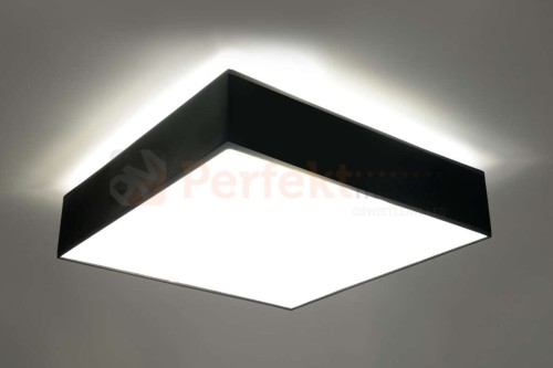 nowoczesna minimalizm perfektmarket design lampa sufitowa kwadratowa plafon LED horus 45 czarny light.jpg