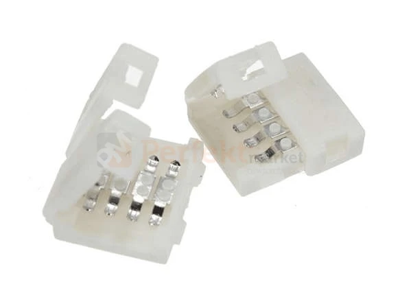 Złączka zaciskowa RGB LED łącznik klik 10mm 4pin perfektmarket ID-0022.jpg