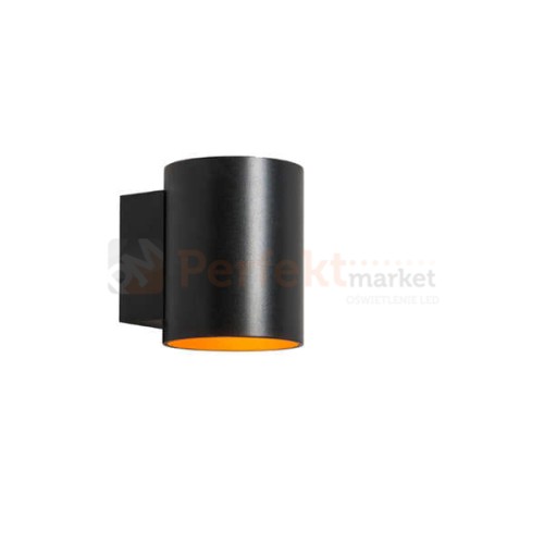 Lampa ścienna led oświetlenie_led kinkiet lampa_scienna czarna tuba SOLA WL ROUND 91061 wall Zuma Line perfektmarket.jpg