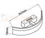 kinkiet_do_salonu lampa_do_salonu biała lampa_led ring 410-oswietlenie_led-led- łuk lampa-kinkiet-wymiary rozmiar perfektmarket.jpg
