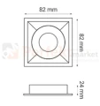oprawa_halogenowa oprawa_ruchoma kwadratowa biała wpuszczana oświetlenie_led oprawa_led oświetlenie żarówki_led lampy_sufitowe halogeny_led oprawy_do_łazienki lampa_led crosti teri 1501013 wymiary perfektmarket
