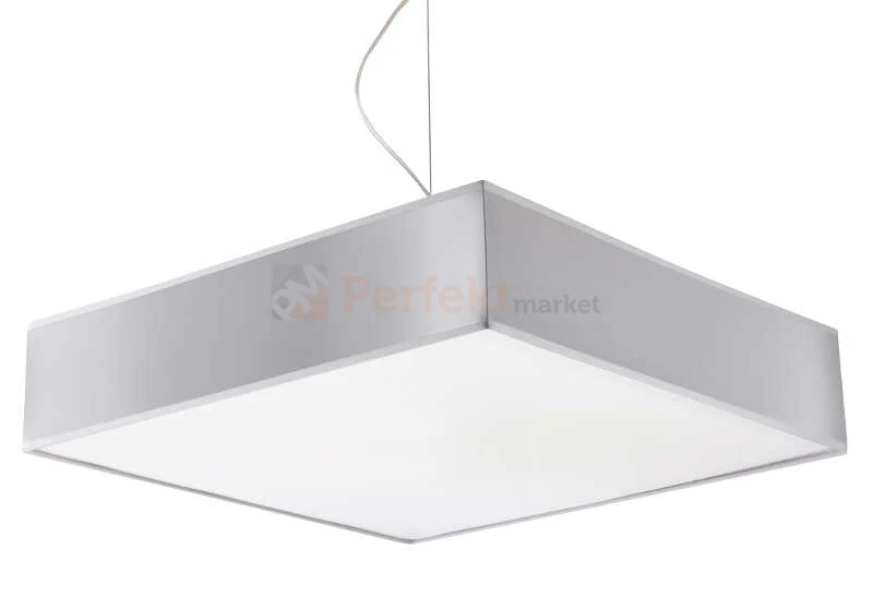 nowoczesna lampa minimal perfektmarket design wisząca sufitowa kwadratowa LED HORUS 45 szara wymiary.jpg