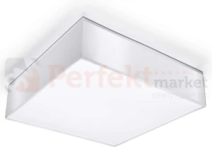 Nowoczesna Kwadratowa Lampa sufitowa Plafon HORUS 35 Biały