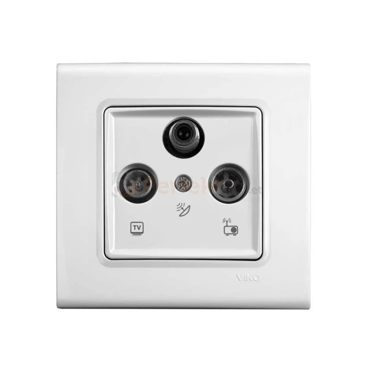 gniazdo tv-sat-radio tv końcowe viko panasonic linnera białe proste klasyczny perfektmarket perfekt_market 90440041