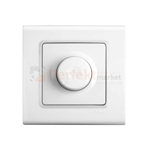 ściemniacz pokrętny viko 400W RC panasonic linnera biały prosty klasyczny minimalistyczny oświetlenie oświetlenie_led biała prosta klasyczna minimalizm minimalistyczna perfektmarket perfekt_market 90440092