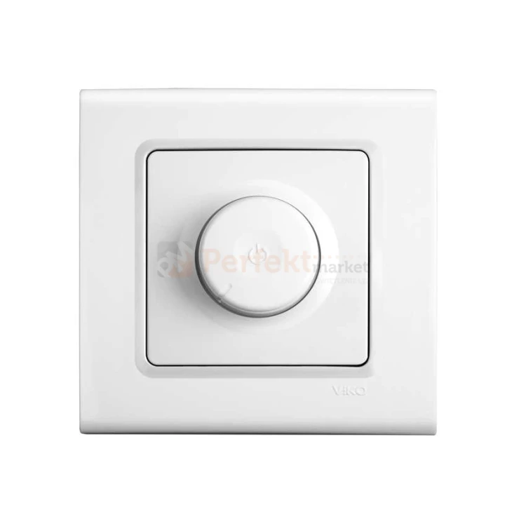 ściemniacz pokrętny viko 400W RC panasonic linnera biały prosty klasyczny minimalistyczny oświetlenie oświetlenie_led biała prosta klasyczna minimalizm minimalistyczna perfektmarket perfekt_market 90440092