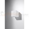 lampa_ścienna kinkiet biała g9 nowoczesna minimalizm design lampa kwadratowa plafon LED lobo biały perfektmarket SL.0206