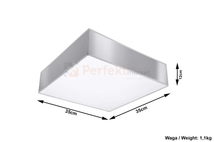 nowoczesna minimalizm perfektmarket design lampa sufitowa kwadratowa plafon LED horus 35 szary wymiary.jpg