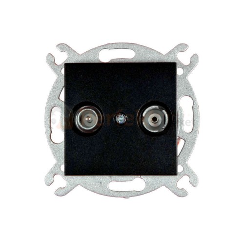 92105521 perfektmarket czarny gniazdo tv radio bez ramki.JPG