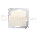Simon 54 Przycisk światło kremowy bez ramki DS1.01/41 perfektmarket