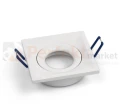 oprawa_halogenowa oprawa_ruchoma kwadratowa biała wpuszczana oświetlenie_led oprawa_led oświetlenie żarówki_led lampy_sufitowe halogeny_led oprawy_do_łazienki lampa_led crosti qubo 1501013 perfektmarket
