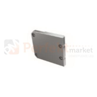 Zaślepka do profili Unico led aluminiowa z otworem typ schodowe srebrna lewa pełna oświetlenie_led perfektmarket.jpg