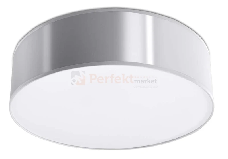 nowoczesna minimalizm perfektmarket design lampa sufitowa plafon LED arena 35 szary wymiary.jpg