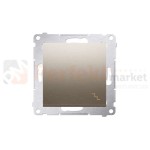 DW6.01/44 Simon 54 Łącznik schodowy złoty mat metalizowany bez ramki perfektmarket