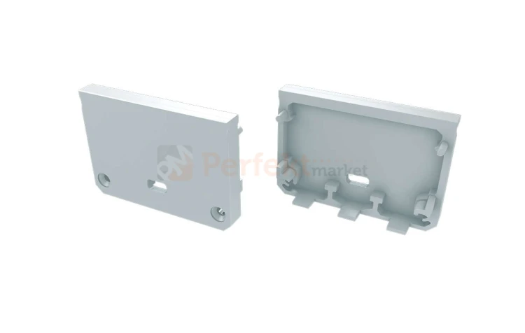 Zaślepki do profilu typ Iledo LUMINES-ZAS-ILEDO z_otworami perfektmarket sklep profil aluminiowy biały